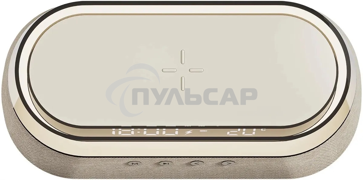 Портативная колонка BBK BTA1212 бежевый 10W 2.0 BT 10м 1800mAh