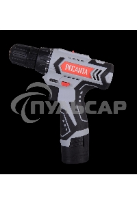 Дрель-шуруповерт Ресанта ДА-12-2ЛК 75/14/2, Аккумуляторная, 12В, 2 АКБ, Кейс