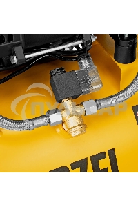 Компрессор безмасл. малошумный Denzel DLP-950/24, 950 Вт, 24 л, 2850 об/мин, 170 л/мин