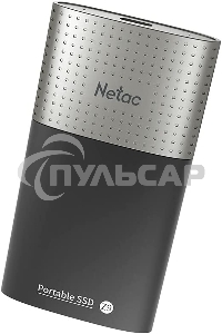 Внешний SSD Netac Z9, 2TB, USB 3.2 Gen 2 Type-C, R/W 550/480, черный