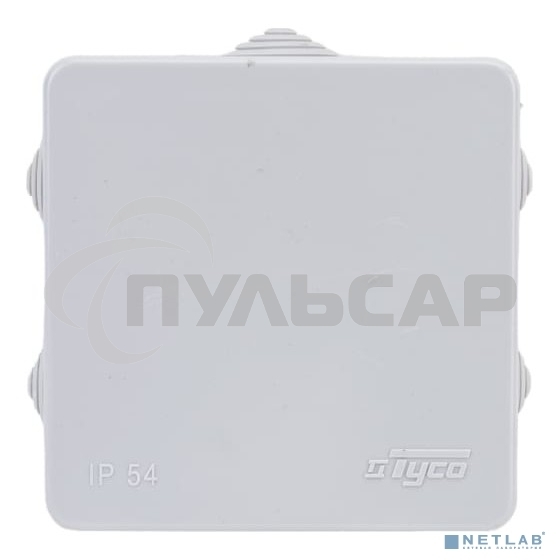 Коробка расп. для о/п Рувинил 67040 Тусо 85х85х40мм, 6 вводов, IP54