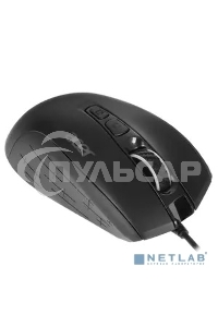 Мышь проводная Acer OMW124 черный, 6400 dpi, USB, кнопки - 8