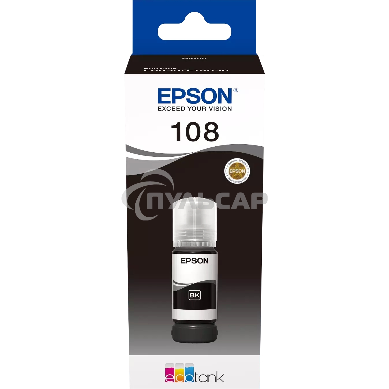 Контейнер с черными чернилами EPSON C13T09C14A