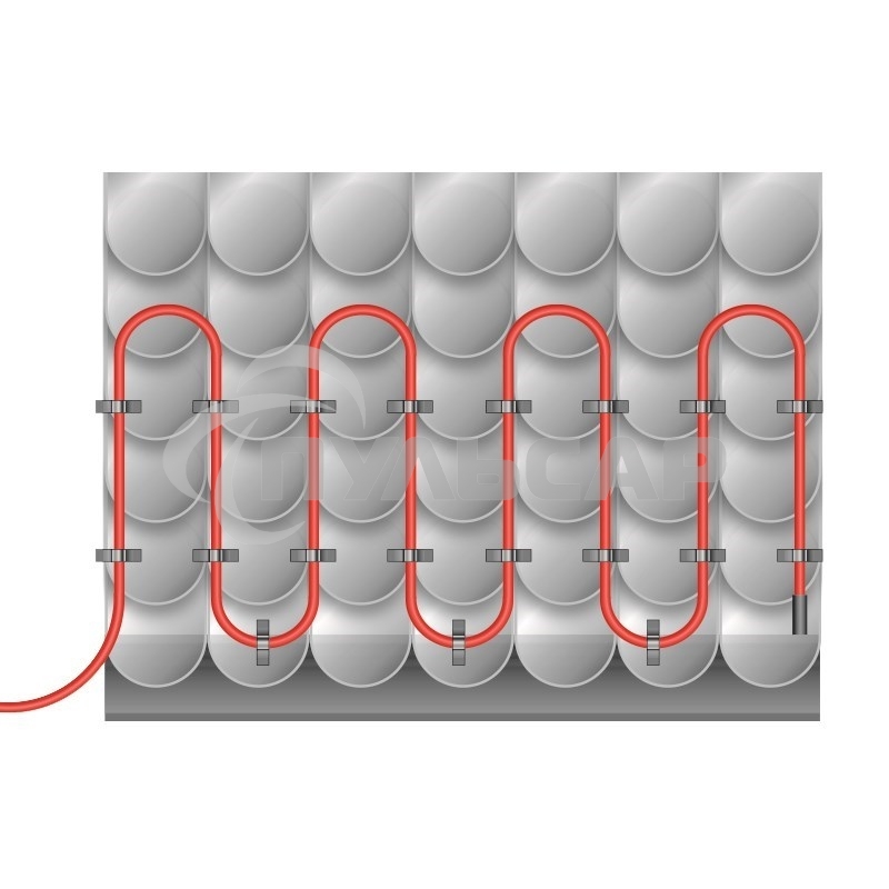 Греющий саморегулирующийся кабель на трубу Extra Line 25MSR-PB 20M (20м/500Вт) Rexant