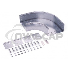 Угол для лотка горизонтальный 90град. 200х50 CPO 90 в комплекте с крепеж. элементами DKC 36004K