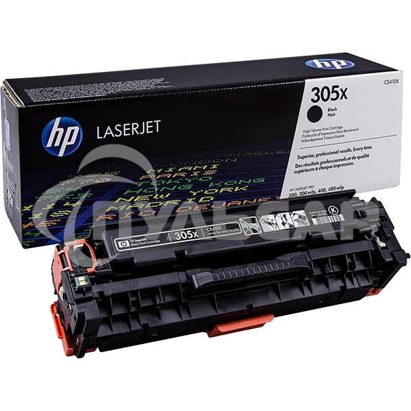 Картридж лазерный HP CE410X черный CLJ Pro 300 Color M351 /Pro 400 Color M451/Pro 300 Color MFP M375/Pro 400 Color MFP M475 (4 000 стр.)