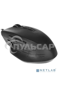 Мышь проводная Acer OMW124 черный, 6400 dpi, USB, кнопки - 8