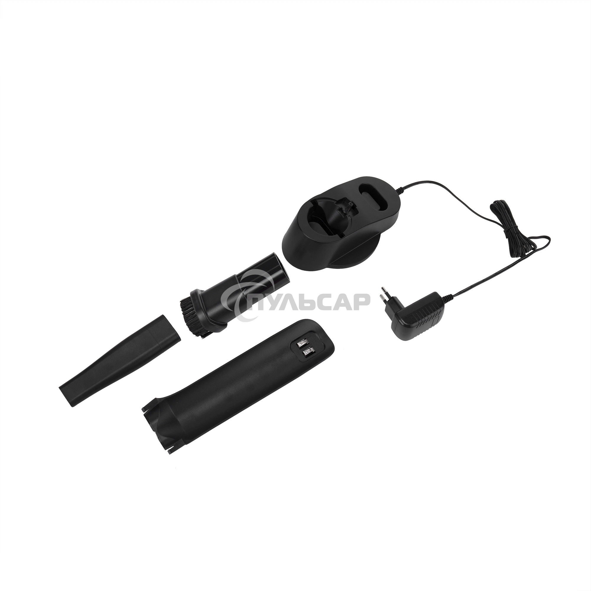 Пылесос автомобильный Coolfort CF-3060 черный, 85Вт, уборка сухая, пылесборник контейнер 0,2 л