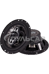 Колонки автомобильные Kicx SA 165 150Вт 92дБ 4Ом 16.5см (6 1/2дюйм) (ком.:2кол.) коаксиальные четырехполосные