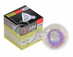 Лампа галогенная ЭРА GU5.3-JCDR (MR16) -35W-230V-Cl(10/200/6000)