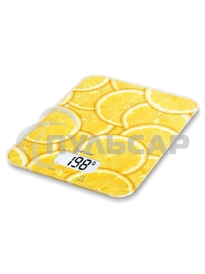 Кухонные весы Beurer KS19 lemon макс.вес:5кг рисунок