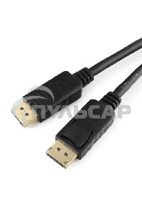 Кабель DisplayPort Gembird/Cablexpert CC-DP2-10, v1.2, 3м, 20M/20M, черный, экран, пакет