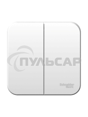 Выключатель 2-кл. ОП BLANCA (сх.5) 10А 250В изол. пласт. белый SchE BLNVA105011