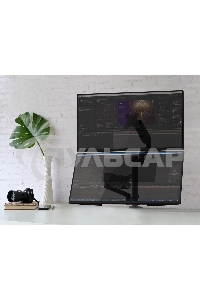 Кронштейн (держатель) ONKRON G140 для двух мониторов 13