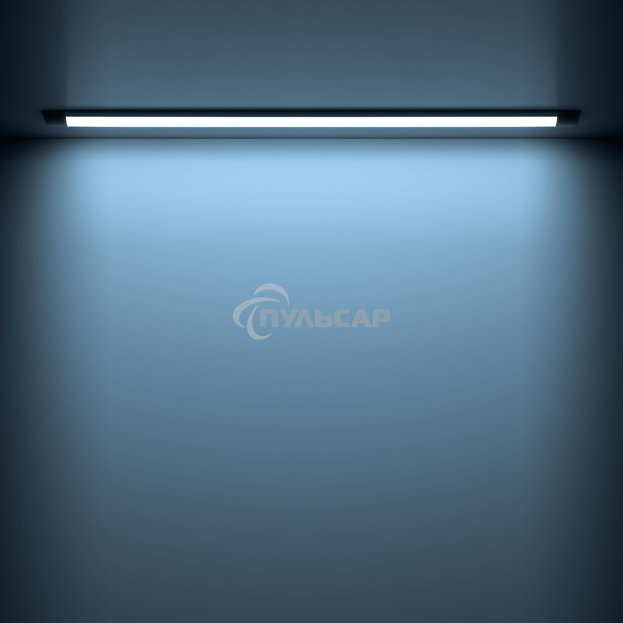 Светильник светодиодный Gauss IP40 1200*76*24мм 36W 3260lm 6500K WLF-2 сталь