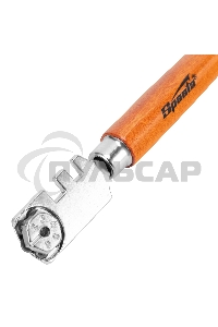 Стеклорез 6-роликовый с деревянной рукояткой Sparta