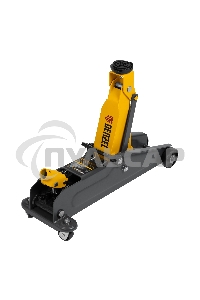 Домкрат гидравлический подкатной Denzel, 2 т, 135-385 мм 51230