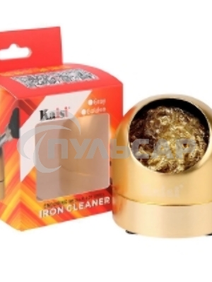 Губка металлическая для чистки наконечников паяльника Kaisi Golden