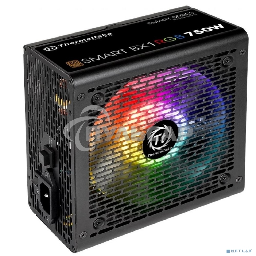 Блок питания Thermaltake Smart PS-SPR-0750NHSABE-1, 750Вт, 80 PLUS Bronze, 120мм, черный