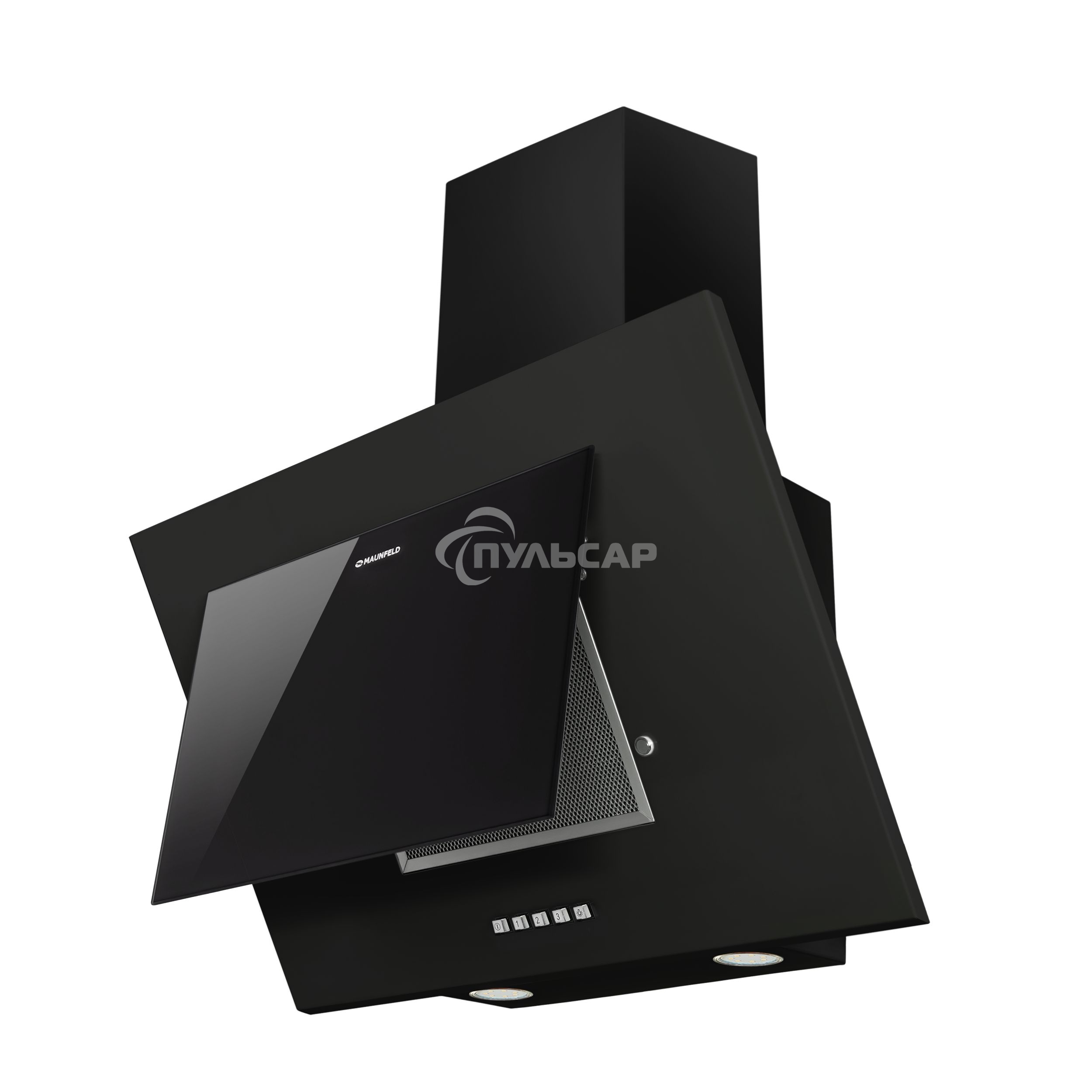 Вытяжка наклонная Maunfeld Tower C 60 черный, 60 см, 650 куб. м/ч, 51 дБ