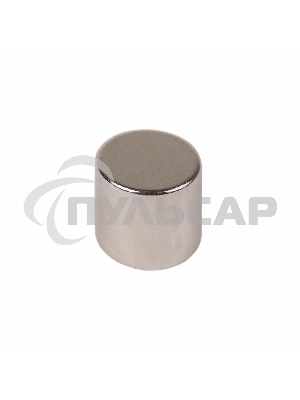 Неодимовый магнит диск 10х10мм сцепление 3,7 кг (упаковка 2 шт) Rexant