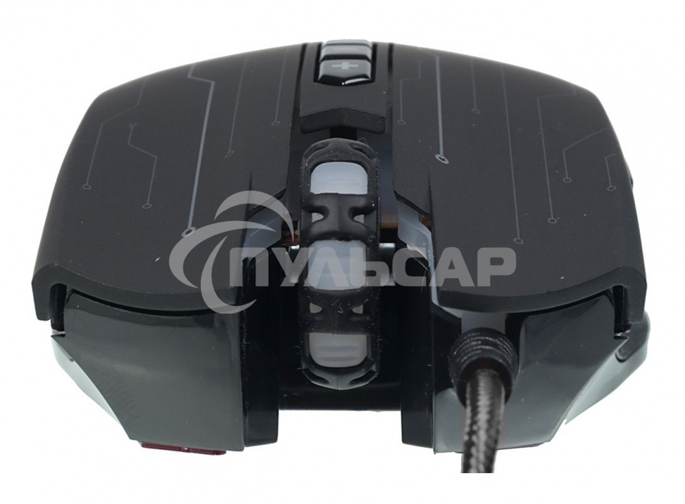 Мышь проводная A4Tech Bloody Q82 черный, 3200 dpi, USB, кнопки - 8