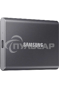Внешний SSD Samsung T7, 2TB, USB 3.2 Gen 2 Type-C, R/W 1050/1000, титан