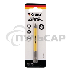 Бита для шуруповерта KRANZ PH2х90 мм