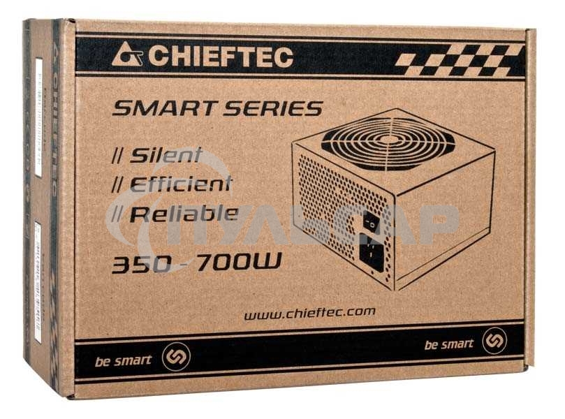 Блок питания Chieftec GPS-700A8, 700Вт, 80 PLUS, 120мм, черный