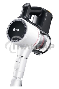 Пылесос вертикальный LG A9N-PRIME белый, питание от аккумулятора, 160 Вт, уборка сухая, пылесборник 0.44 л, работа от АКБ max 50 мин