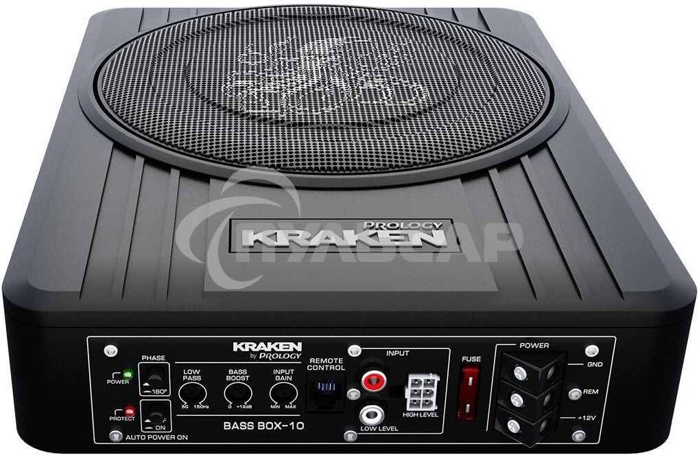 Сабвуфер автомобильный Prology Box-10 120Вт активный (25см/10