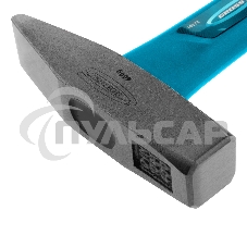 Молоток слесарный GROSS 10274 400г квадратный боек фибергласовая обрезиненная рукоятка