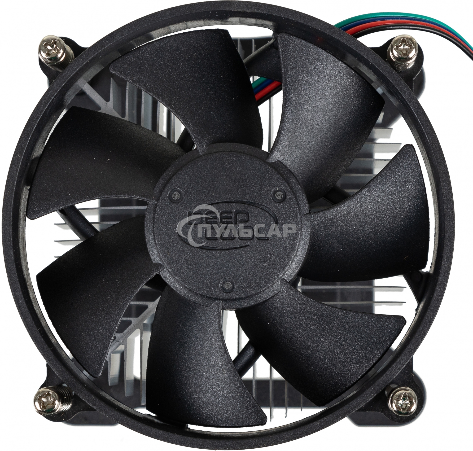 Кулер для процессора DEEPCOOL CK-11508 PWM черный, 92 мм, алюминий, 2200 об/мин, 30.1 дБ, 4 pin, 65 Вт, 70 мм