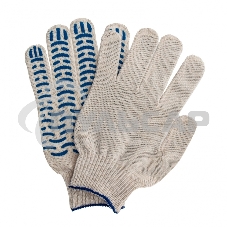 Перчатки трикотажные, ПВХ-покрытие 