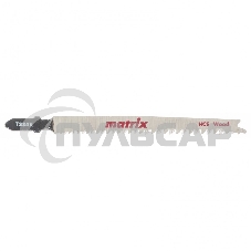 Полотна для электролобзика Matrix по дереву, 3 шт. T234X, 90 x 2-3 мм, HCS