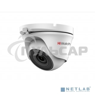 Камера видеонаблюдения HiWatch DS-T203(B) 2.8-2.8мм HD-CVI HD-TVI цветная корп.:белый