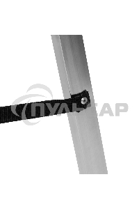 Стремянка Сибртех 8 ступеней, стальная, оцинкованная