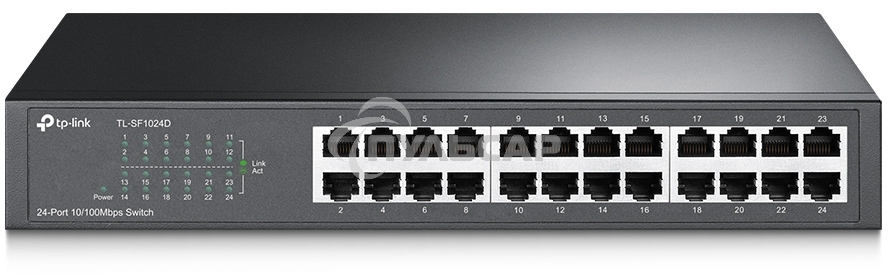 Коммутатор TP-Link SMB TL-SF1024D Коммутатор 24-port 10/100M Switch