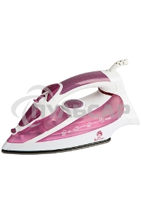 Утюг ВАСИЛИСА У3-2000 белый с сиреневым (2000Вт. Тефлоновое покрытие подошвы. Индикатор нагрева утюга. Терморегулятор. 3 режима: сухое глажение, отпаривание, разбрызгивание воды. Возмож-ть регулировки степени отпаривания /вертикального отпаривания. Парово