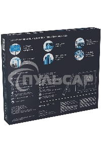 Прожектор светодиодный Gauss Qplus 50Вт 6500К 4250лм IP65 графит. сер. 1/10