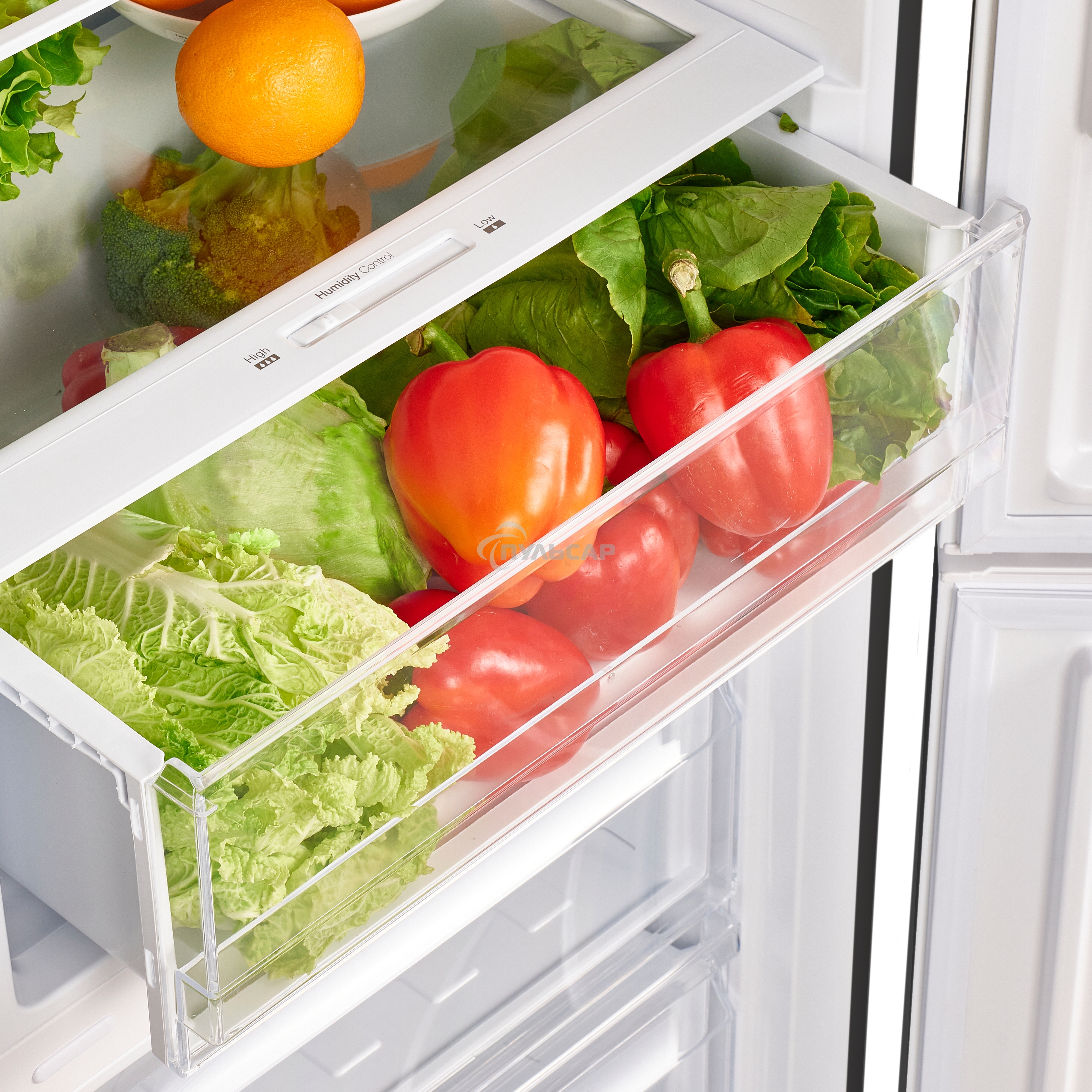 Холодильник Maunfeld MFF185NFSB10 черная нержавеющая сталь двухкамерный инвертор 240/100л морозилка снизу, No Frost