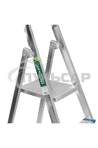 Стремянка Сибртех 8 ступеней, стальная, оцинкованная