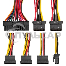Блок питания ExeGate UNS350 (ES261566RUS), 350Вт, 120мм, серый