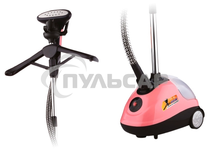 Отпариватель Centek CT-2375 розовый/черный