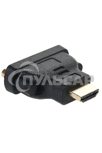 Переходник HDMI/DVI-D 19M/25F VCOM позолоченные контакты, VAD7819