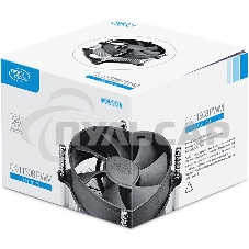Кулер для процессора DEEPCOOL CK-11508 PWM черный, 92 мм, алюминий, 2200 об/мин, 30.1 дБ, 4 pin, 65 Вт, 70 мм