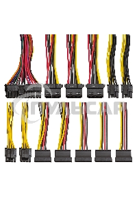 Блок питания ExeGate UN750 (EX292178RUS-S), 750Вт, 120мм, серебряный