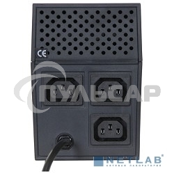 Источник бесперебойного питания Powercom Raptor RPT-1000A 600Вт 1000ВА черный
