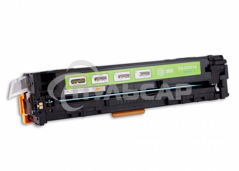 Картридж лазерный Cactus CS-CF211A голубой (1800 стр.) для HP LaserJet Pro 200 M251/M276