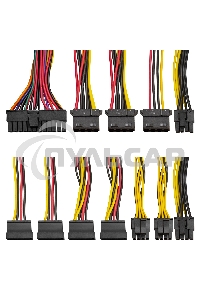 Блок питания серверный 600W ExeGate (RM-1U-600ADS) APFC,универсальный для 1U, 24pin/2x(4+4)pin, 5xSATA,4xIDE